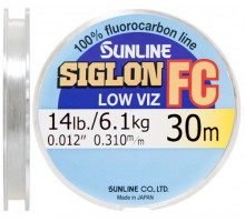 Флюорокарбон Sunline Siglon FC 30m 0.310mm 6.1kg поводковий