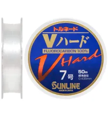 Fluorocarbon Sunline FC Tornado V Hard HG 50m # 7 0.435mm 15kg