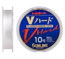 Fluorocarbon Sunline FC Tornado V Hard HG 50m # 10 0.52mm 20kg