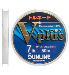 Fluorocarbon Sunline V-Plus 50m # 1.75 0.219mm 7lb / 3.5kg