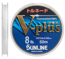 Fluorocarbon Sunline V-Plus 50m # 2 0.235mm 8lb / 4kg