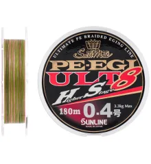 Шнур Sunline PE EGI ULT HS8 180m #0.4/0.104 mm 3.3 kg