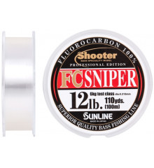 Fluorocarbon Sunline Shooter FC Sniper 100m 0.310mm 12lb / 6kg