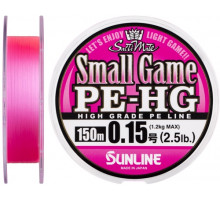 Шнур Sunline Small Game PE-HG 150м #0.15 2.5 LB 1.2 кг