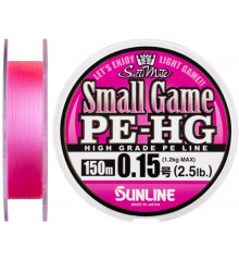 Cord Sunline Small Game PE-HG 150m #0.2/0.076mm 3lb/1.6kg
