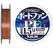 Шнур Sunline Azeero Boat Fan PE x8 200m #0.8/0.148mm 12lb/5.5kg