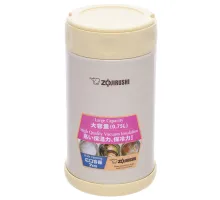 Food insulated container ZOJIRUSHI SW-FCE75YP 0.75 l c: beige