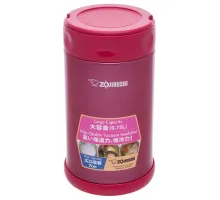 Food insulated container ZOJIRUSHI SW-FCE75PJ 0.75 l c: raspberry