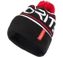 Шапка Favorite Pompon Hat 56 Black White Logo