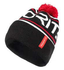 Шапка Favorite Pompon Hat 56 Black White Logo