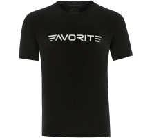 Favorite WhiteLogo S Black T-Shirt