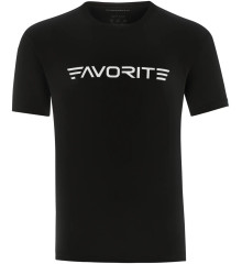 Футболка Favorite WhiteLogo L Black