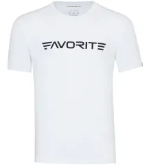 Футболка Favorite BlackLogo S White