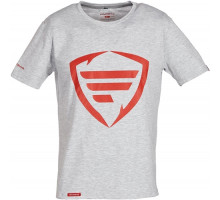 T-shirt Favorite FM1 M red. F logo c:gray