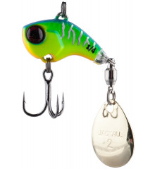 Jackall Deracoup Tail Spinner 1/4oz (7.0g) Blueback Chartreuse