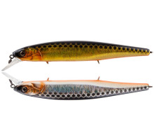 Воблер Jackall MagSquad 128SP 128mm 21.0 HL Gold & Silver Black