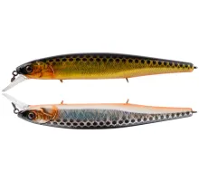 Воблер Jackall MagSquad 128SP 128mm 21.0 HL Gold & Silver Black