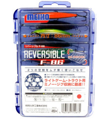 Коробка Meiho REVERSIBLE F-86 ц:clear