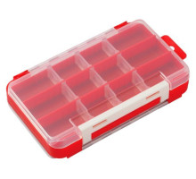 Box Meiho RUN GUN CASE 3010W-1 clear / red