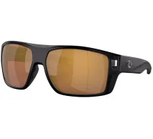 Sunglasses Costa Del Mar Diego Matte Black Gold Mirror 580G