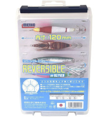 Коробка Meiho Reversible 120 200х126х36mm к:clear