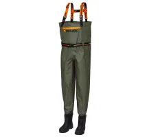 Waders Prologic Inspire Chest Bootfoot Wader Eva Sole XL 44-45 Green