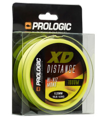 Леска Prologic XD Distance Mono 1000m 0.25mm 4.80kg 10Lb Hi-Viz Yellow