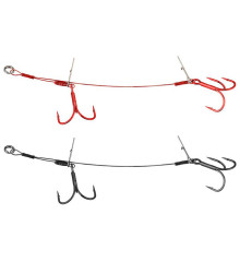 Savage Gear Carbon49 Double Stinger #1 10.5cm 16kg (2 pcs/pack)