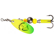 Lure Savage Gear Caviar Spinner # 3 9.5g 07-Fluo Yellow / Chartreuse