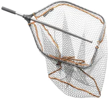 Savage Gear Pro Folding Rubber Large Mesh Landing Net L (65x50cm)