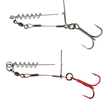 Savage Gear Carbon49 Corkscrew Stinger #1/0 23kg (2 pcs/pack)
