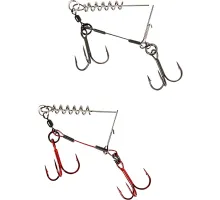 Оснащення Savage Gear Carbon49 Corkscrew Stinger 2x#2/0 31kg (2 шт/уп.)