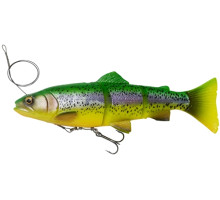 Silicone Savage Gear 4D Line Thru Trout SS 150mm 35g Fire Trout (piece)