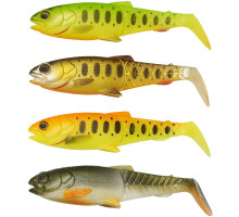 Силикон Savage Gear Craft Cannibal Paddletail Dark Water 125mm 20.0g Mix (4 шт/уп)