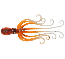 Silicone Savage Gear 3D Octopus 100mm 35.0g UV Orange/Glow (pieces)