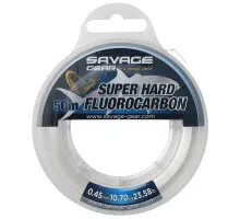 Fluorocarbon Savage Gear Super Hard 50m 0.50mm 13.20kg Clear