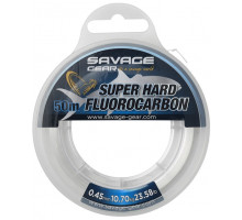 Fluorocarbon Savage Gear Super Hard 50m 0.60mm 18.90kg Clear