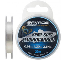 Fluorocarbon Savage Gear Semi-Soft LRF 30m 0.14mm 1.2kg Clear