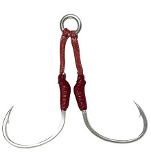 Крючок Savage Gear Bloody Double Assist Hook #1/0 (2 шт/уп)