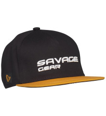 Кепка Savage Gear Flat Peak 3D Logo Cap One size ц:black ink