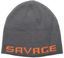 Шапка Savage Gear Logo Beanie One size ц:rock grey/orange