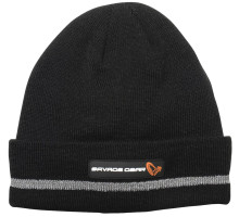 Шапка Savage Gear Reflex Beanie One size к:black/reflex