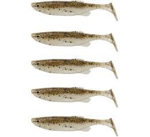 Силікон Savage Gear Fat Minnow T-Tail 90mm 7.0g Holo Baitfish (5 шт/уп)