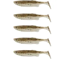 Silicone Savage Gear Fat Minnow T-Tail 105mm 11.0g Holo Baitfish (5 pcs/pack)