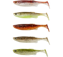 Силікон Savage Gear Fat Minnow T-Tail 130mm 20.0g Clearwater Mix (5 шт/уп)