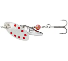Блешня Savage Gear Sticklebait Spinner #1 4.5g Dirty Silver Red