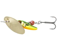 Блешня Savage Gear Sticklebait Spinner #3 9.1g Firetiger Gold