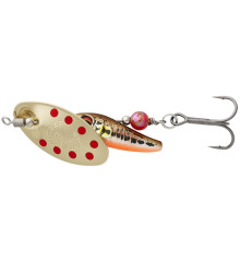Блешня Savage Gear Sticklebait Spinner #3 9.1g Minnow Gold Red