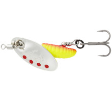 Savage Gear Grub Spinners #2 5.8g Silver Red Yellow