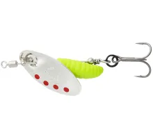Блешня Savage Gear Grub Spinners #2 5.8g Silver Red Lime